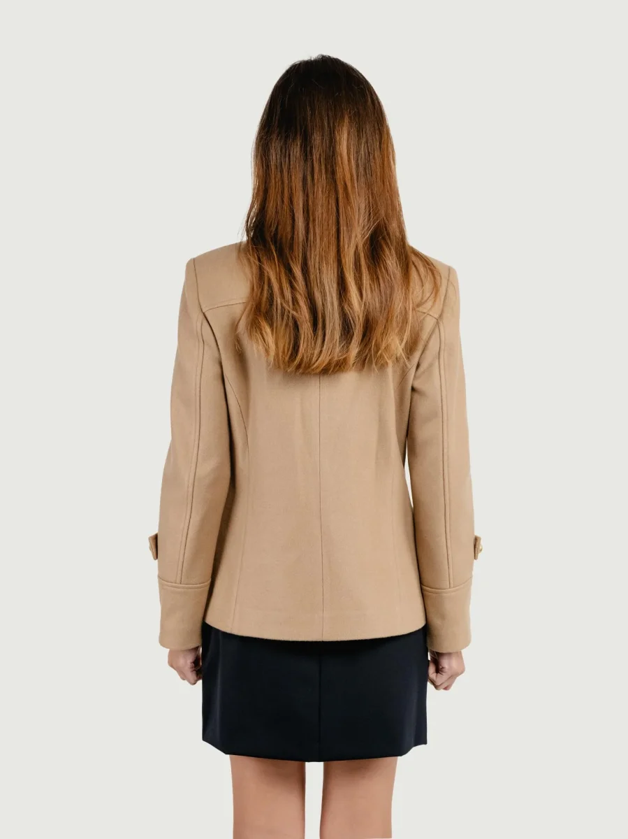 GIACCA DOPPIOPETTO IN MISTO LANA CAMMELLO - immagine 5