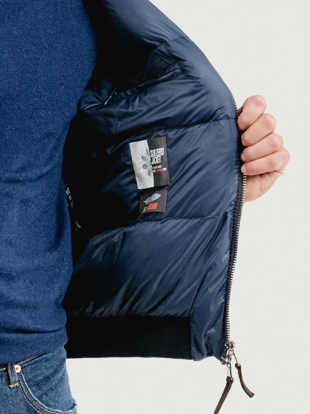 GIACCA ELVIS IN CAMOSCIO TESTA MORO - immagine 6