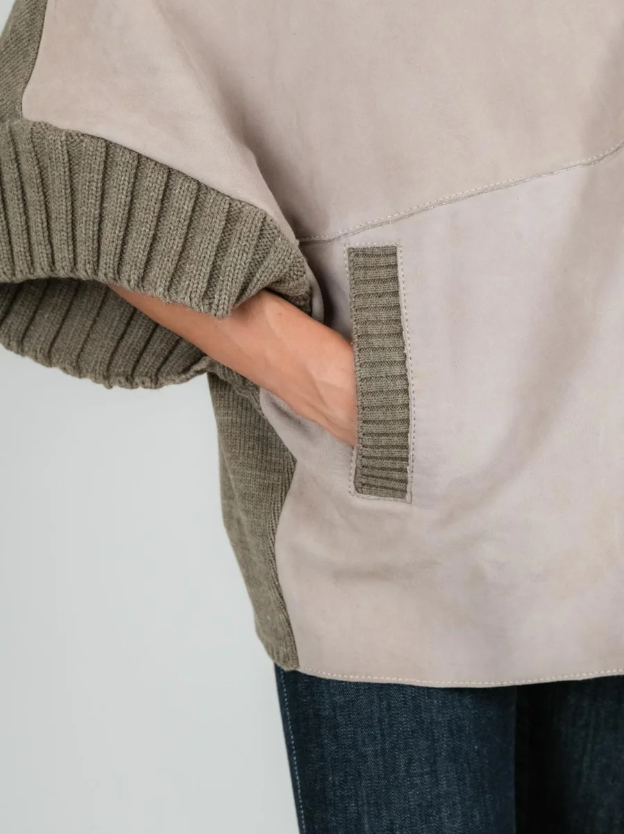 GIACCA MANTELLA ADELE CON PIUMINO 3 IN UNO BEIGE - immagine 8