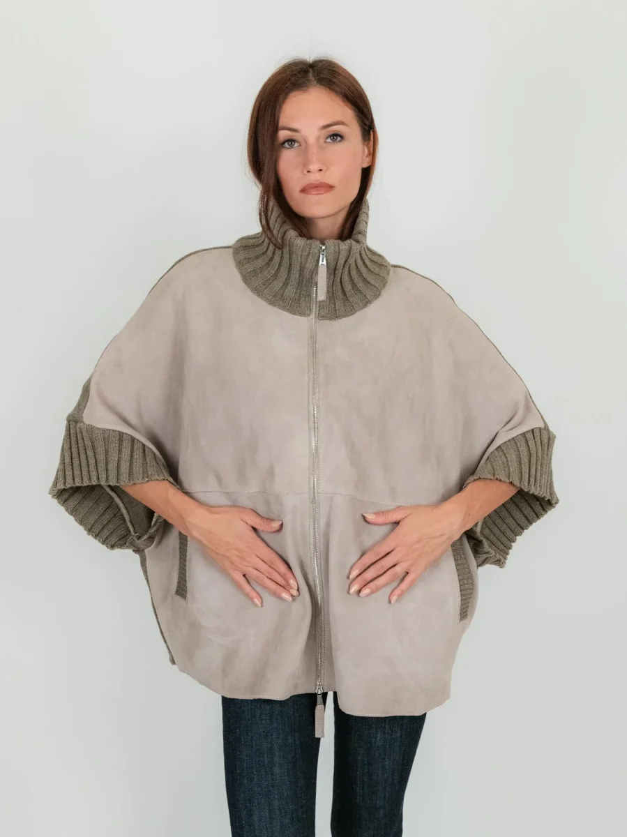 GIACCA MANTELLA ADELE CON PIUMINO 3 IN UNO BEIGE - immagine 6