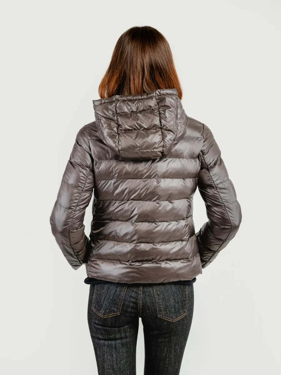 GIACCA MANTELLA LAVINIA CON PIUMINO 3 IN 1 TESTA MORO - immagine 5