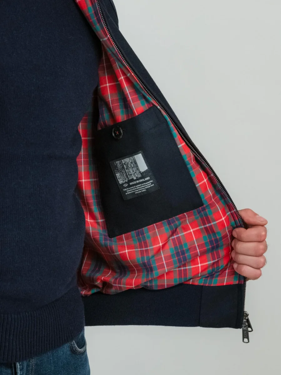 GIACCA MELTON G9 IN LANA BLU - immagine 5