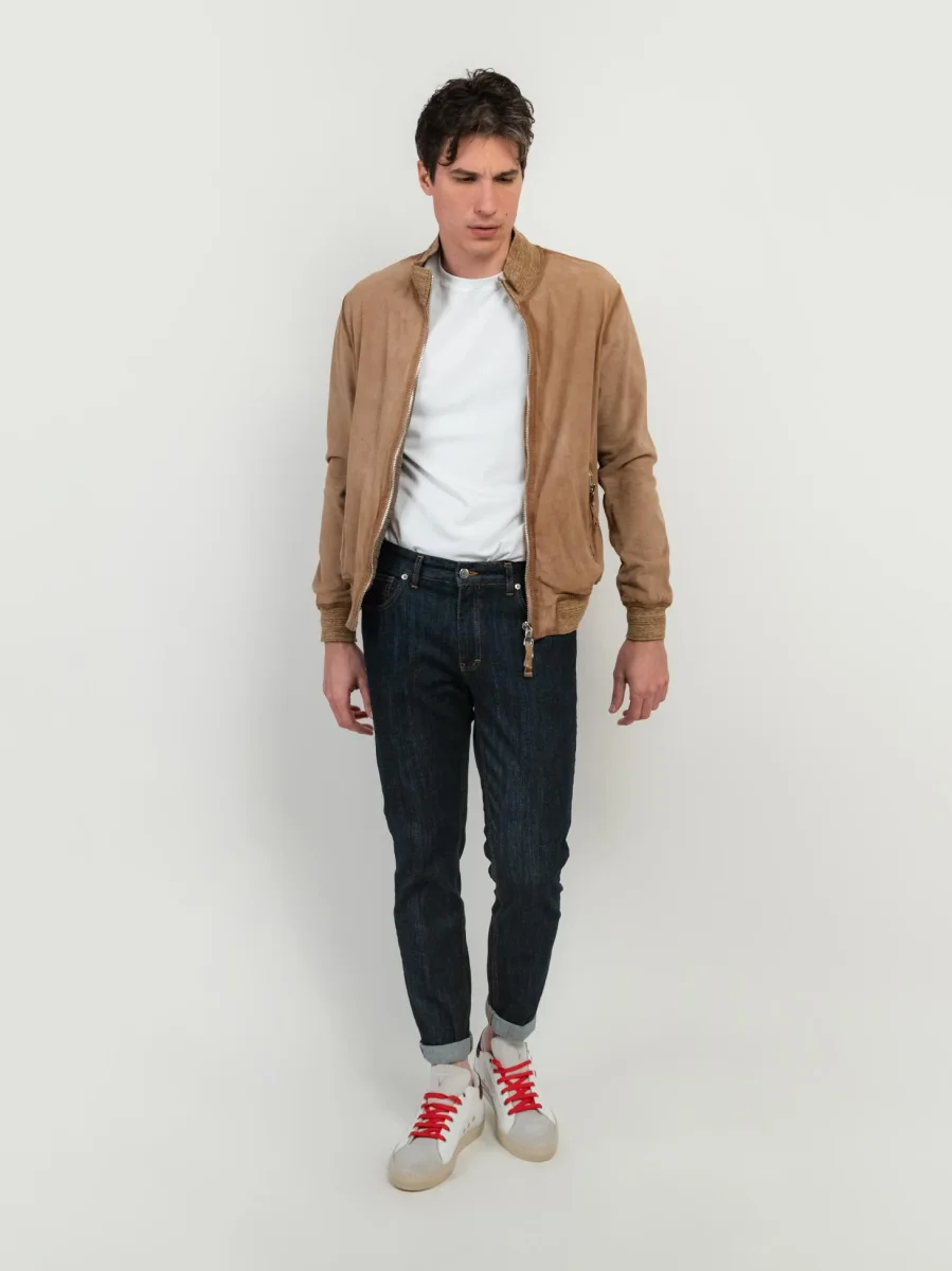 GIACCA SCAMOSCIATA BEIGE QUENTIN - immagine 6