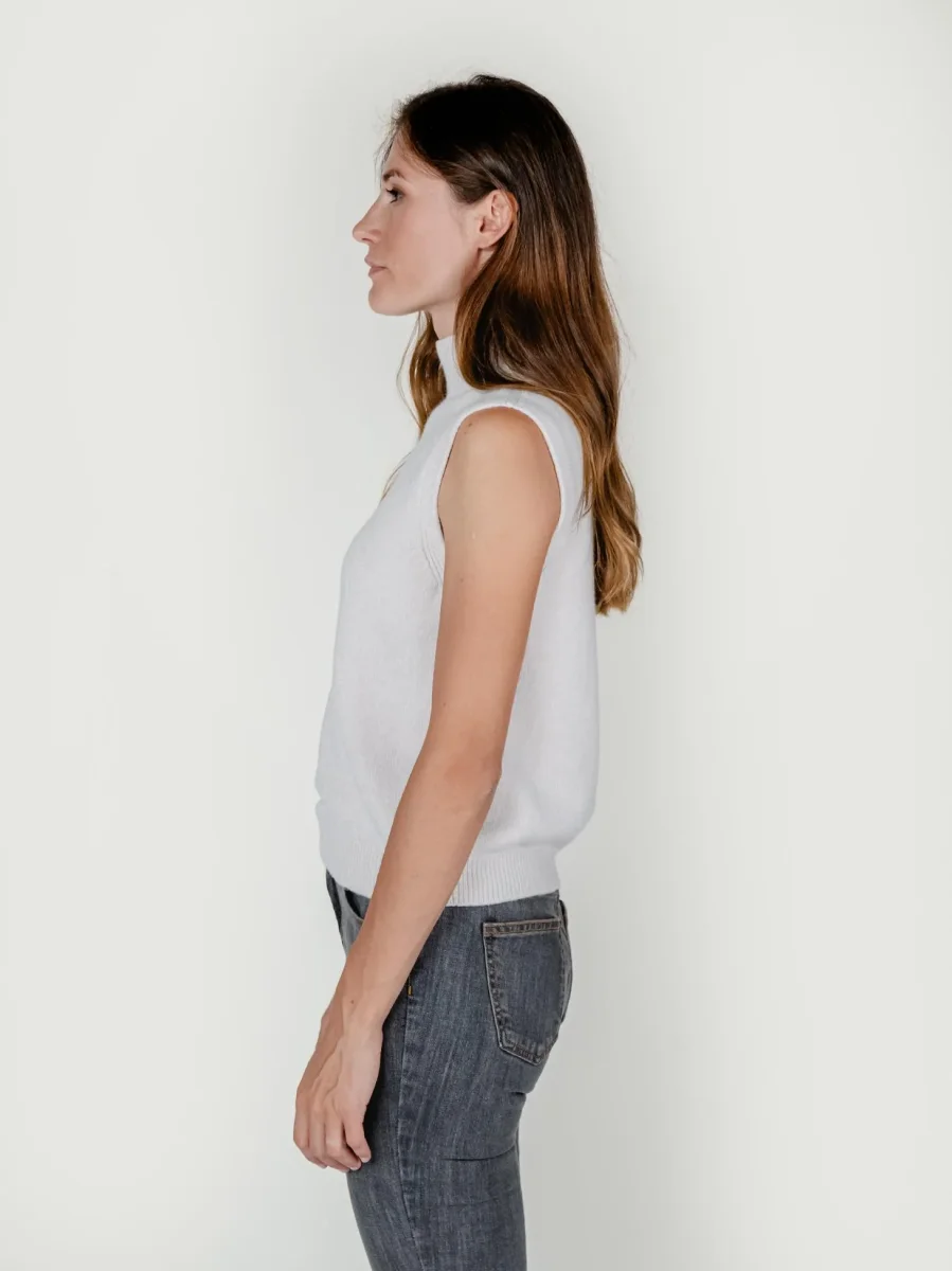 GILET LUPETTO AVORIO - immagine 3