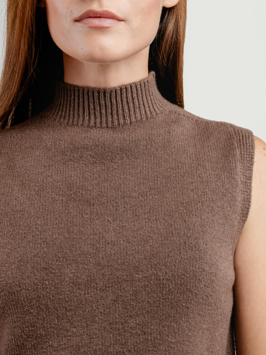 GILET LUPETTO TABACCO - immagine 5