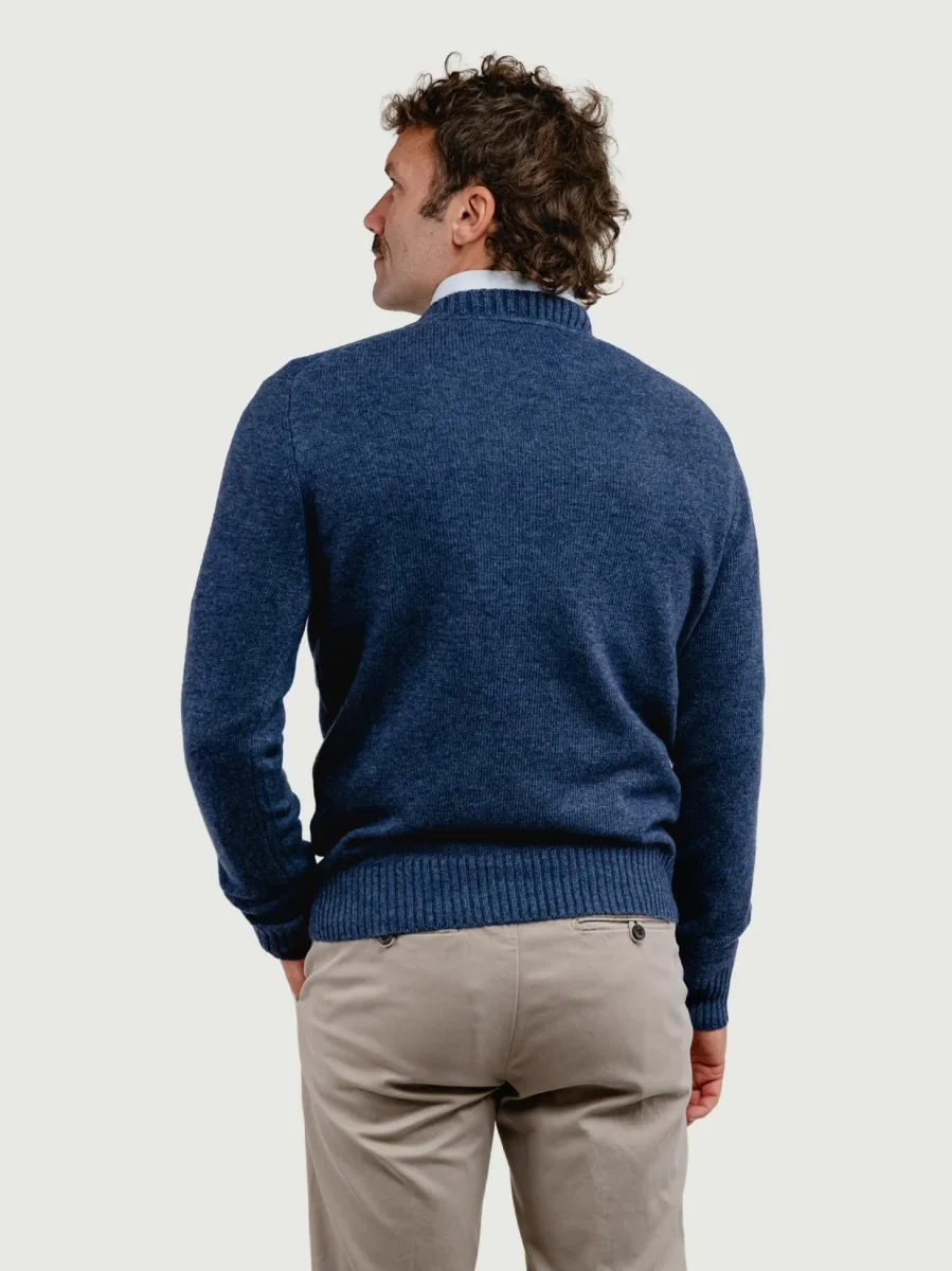 GIROCOLLO IN LANA BLUETTE - immagine 4