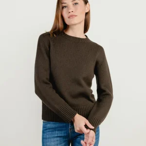 GIROCOLLO IN LANA MERINO MOKA