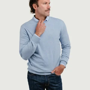 GIROCOLLO MISTO CASHMERE CARTA ZUCCHERO