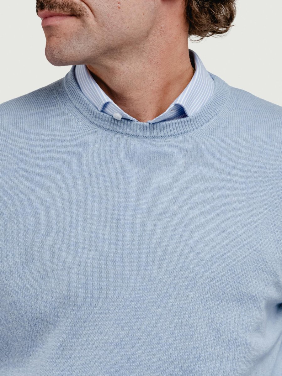 GIROCOLLO MISTO CASHMERE CARTA ZUCCHERO - immagine 5