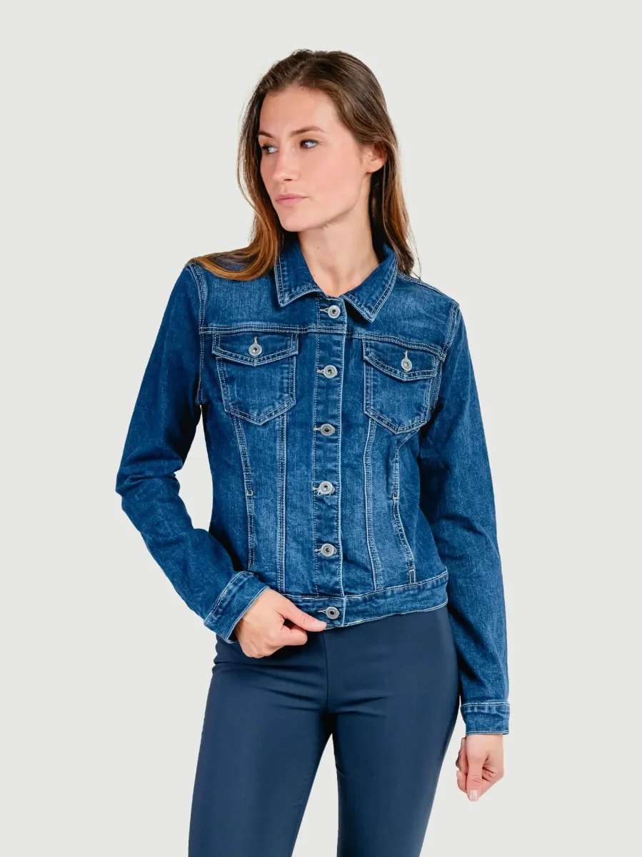 GIUBBINO IN DENIM MEDIO