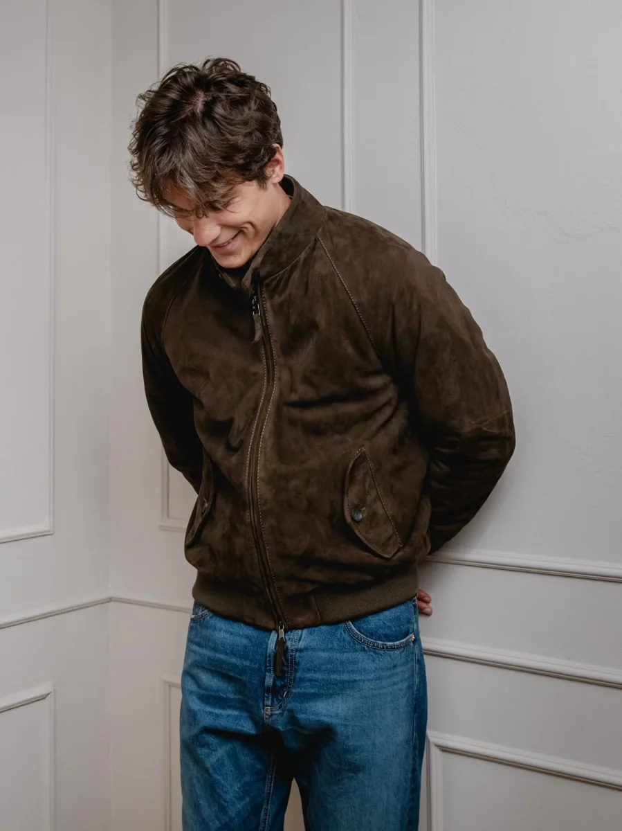 GIUBOTTO ETHAN IN PELLE SCAMOSCIATA NOCCIOLA - immagine 3