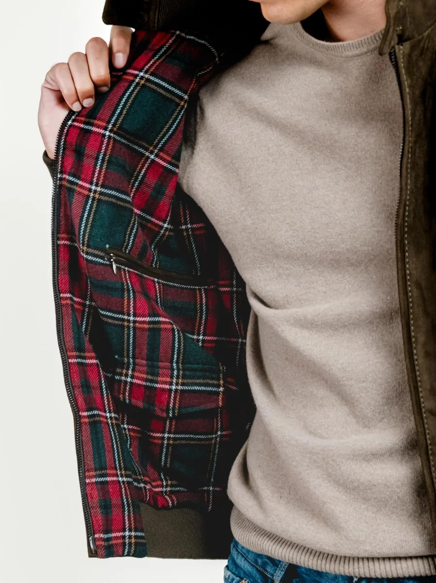 GIUBOTTO ETHAN IN PELLE SCAMOSCIATA NOCCIOLA - immagine 7