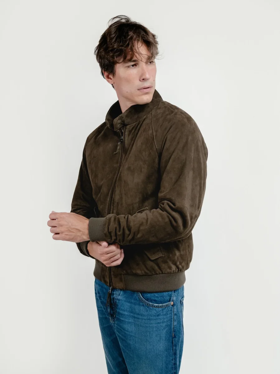 GIUBOTTO ETHAN IN PELLE SCAMOSCIATA NOCCIOLA - immagine 4