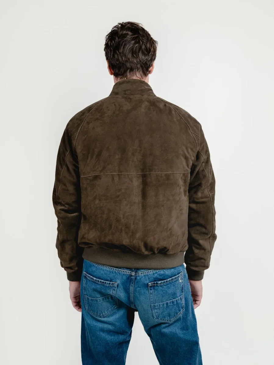 GIUBOTTO ETHAN IN PELLE SCAMOSCIATA NOCCIOLA - immagine 5