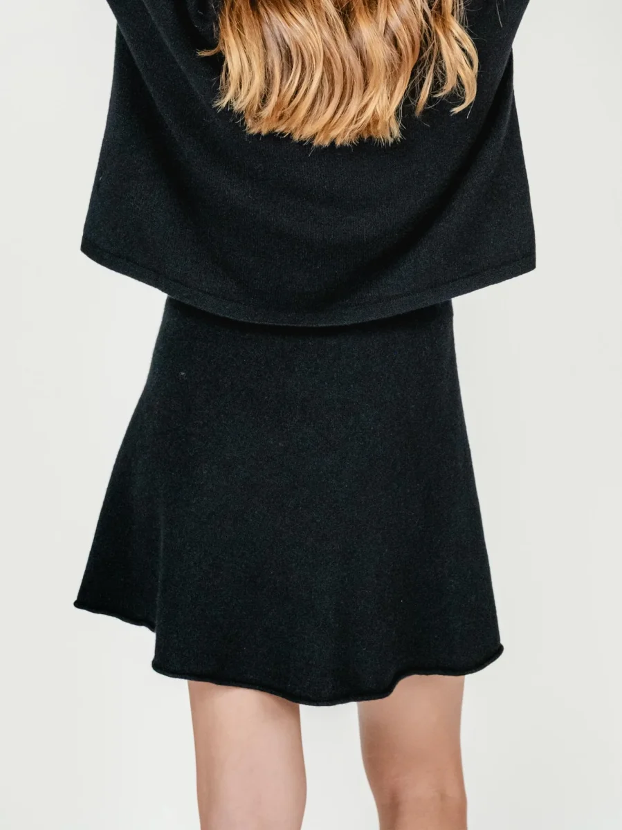 GONNA IN MAGLIA NERO - immagine 5