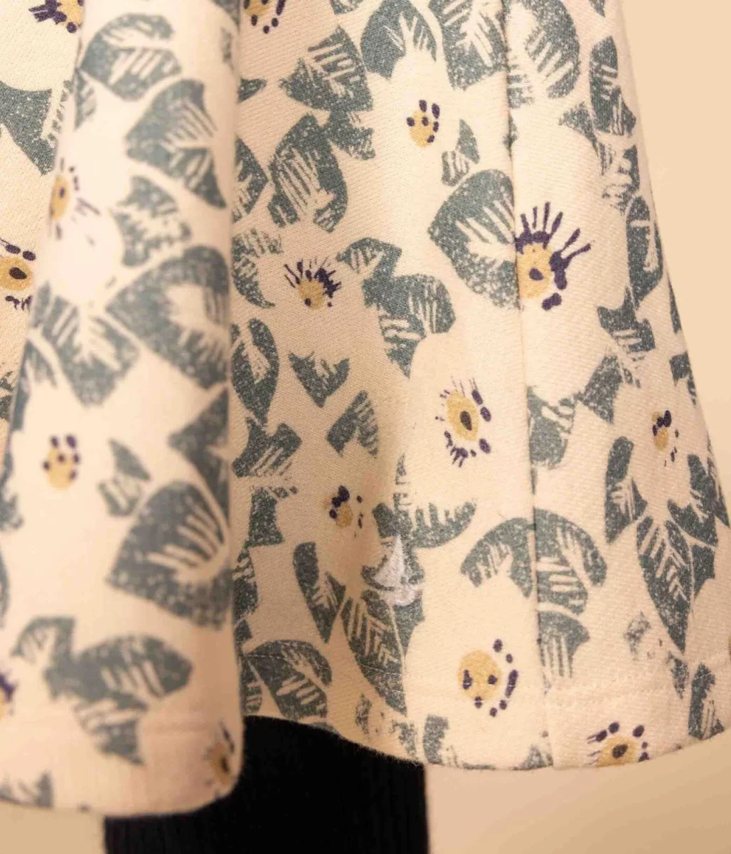 GONNA IN MOLLETON SPAZZOLATO BAMBINA - immagine 3