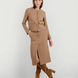 GONNA LONGUETTE CAMMELLO