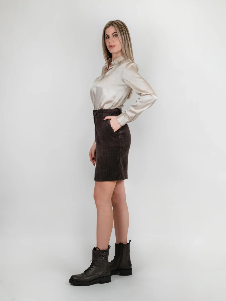 GONNA VELLUTO testa moro a coste - immagine 3