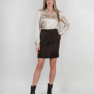 GONNA VELLUTO testa moro a coste