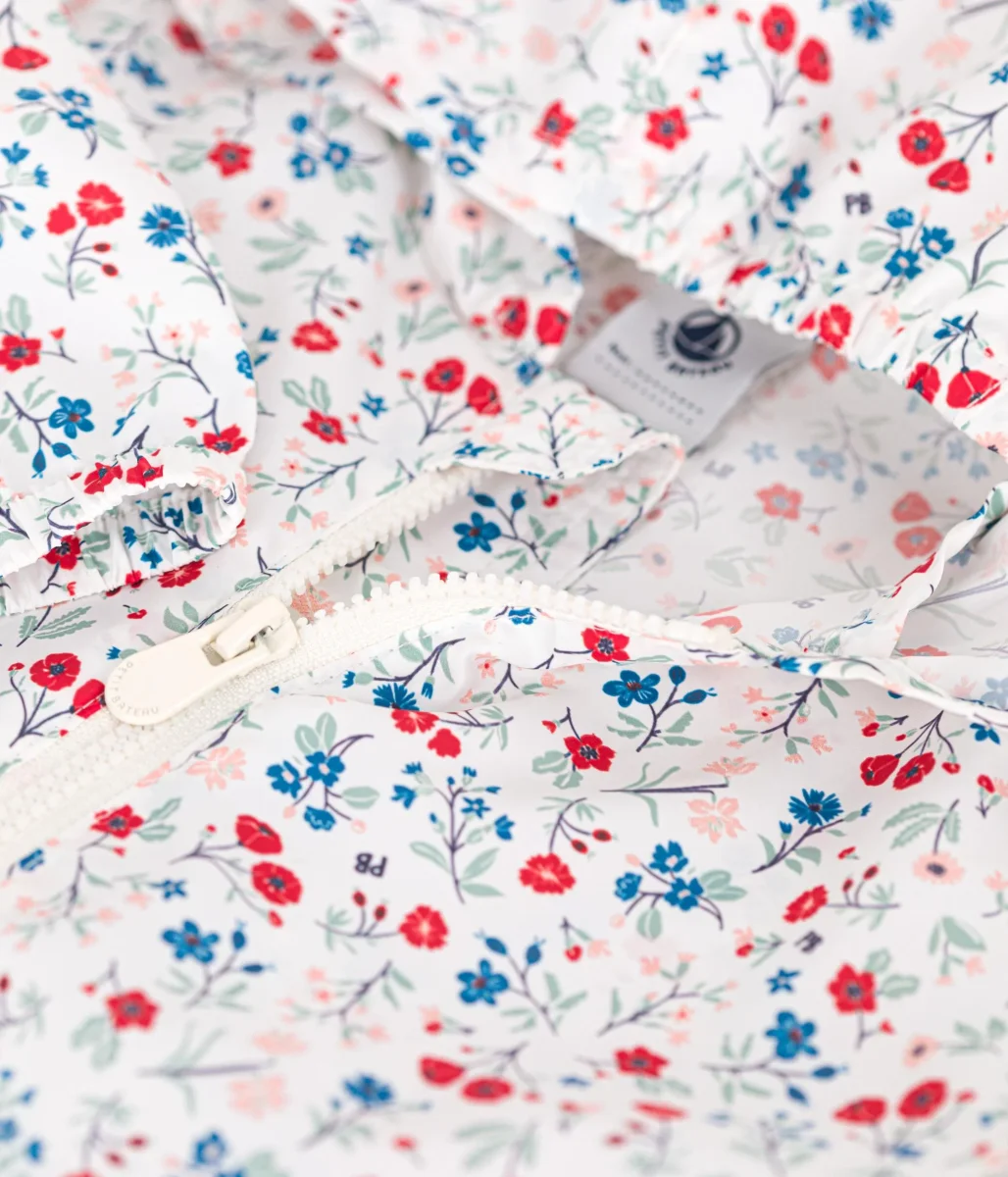 Giacca a vento anti-UV in poliestere con stampa a fiori BEBè - immagine 5