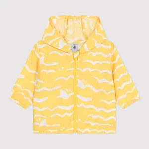 Giacca a vento anti-UV in poliestere con stampa squali BEBè