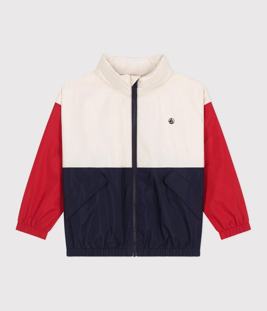 Giacca a vento bambino con cappuccio a scomparsa - immagine 3