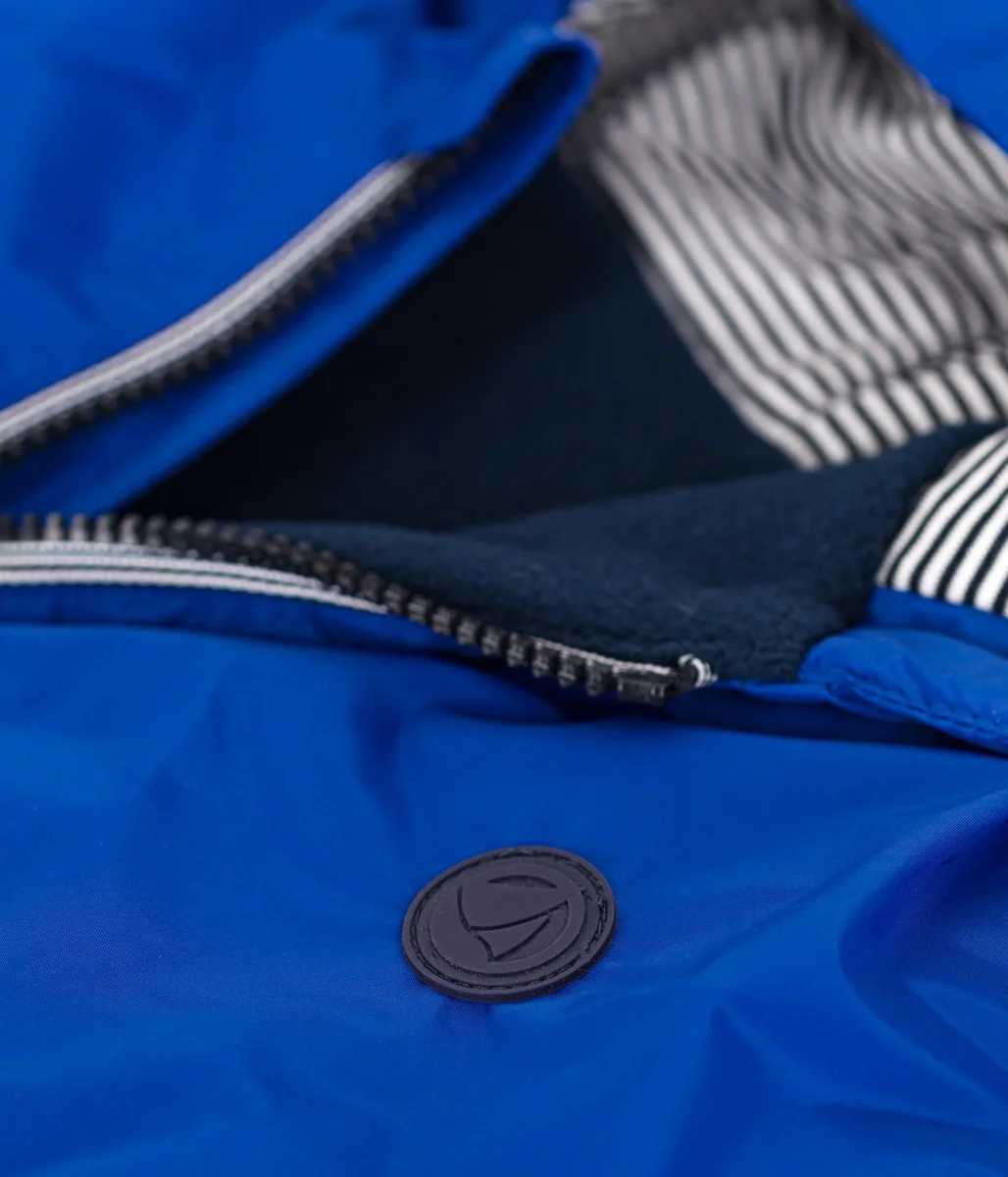 Giacca a vento calda bambino blu - immagine 4