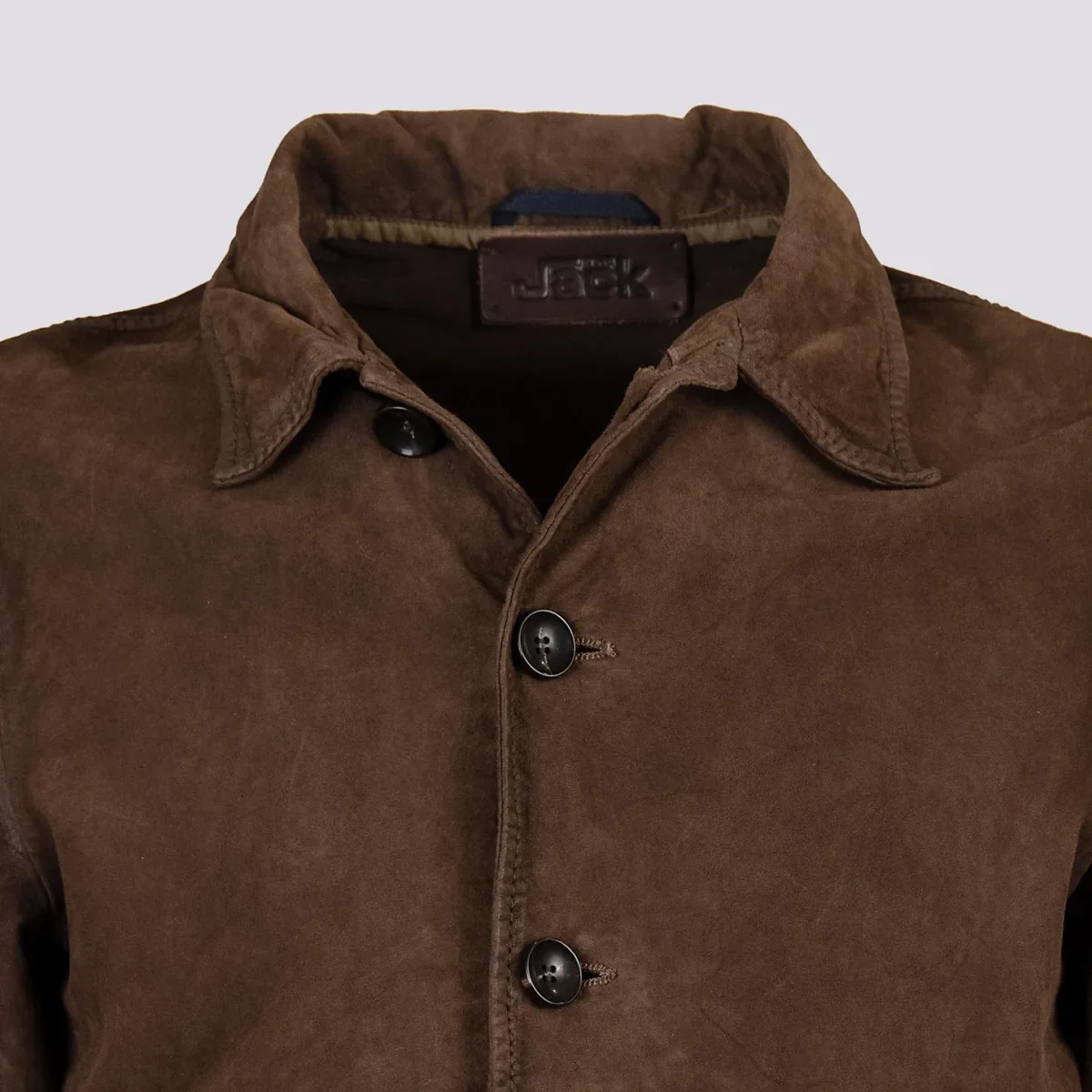 Giubbotto in camoscio jungle"Rick" - immagine 4