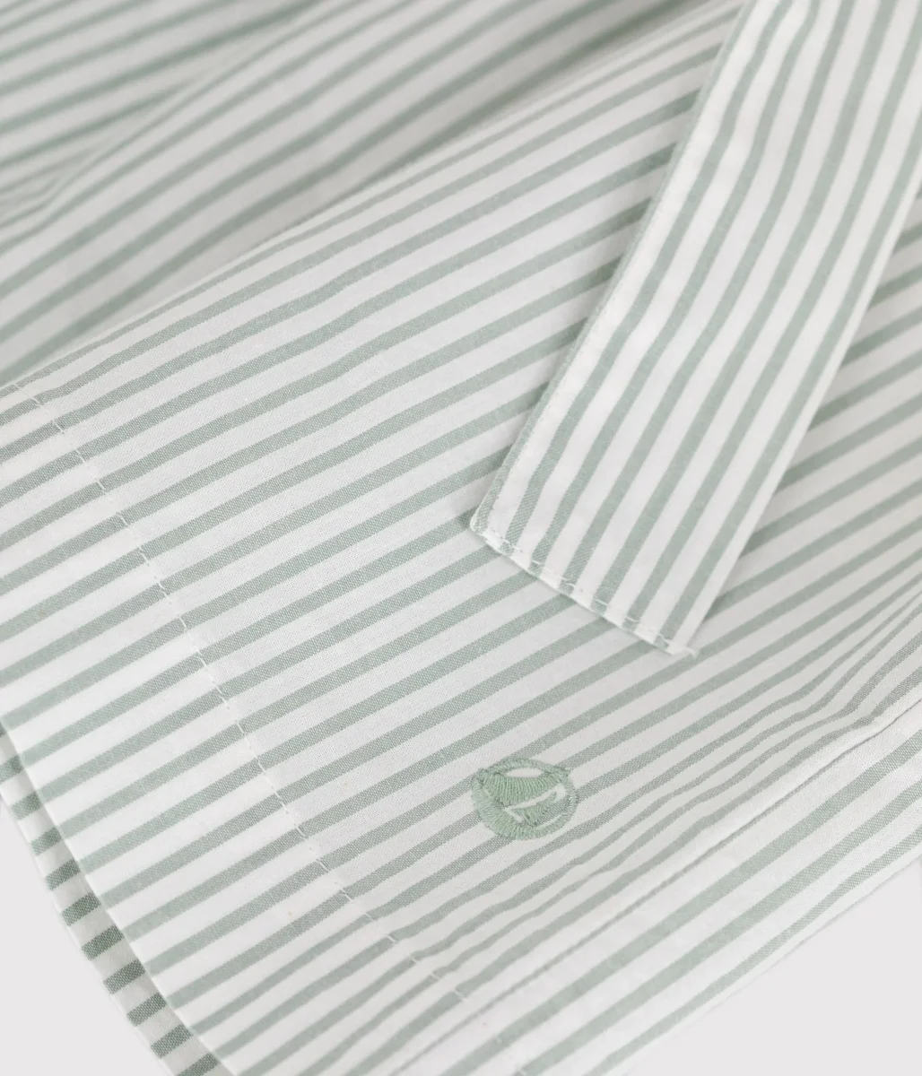 Gonna in cotone a righe bambina - immagine 4