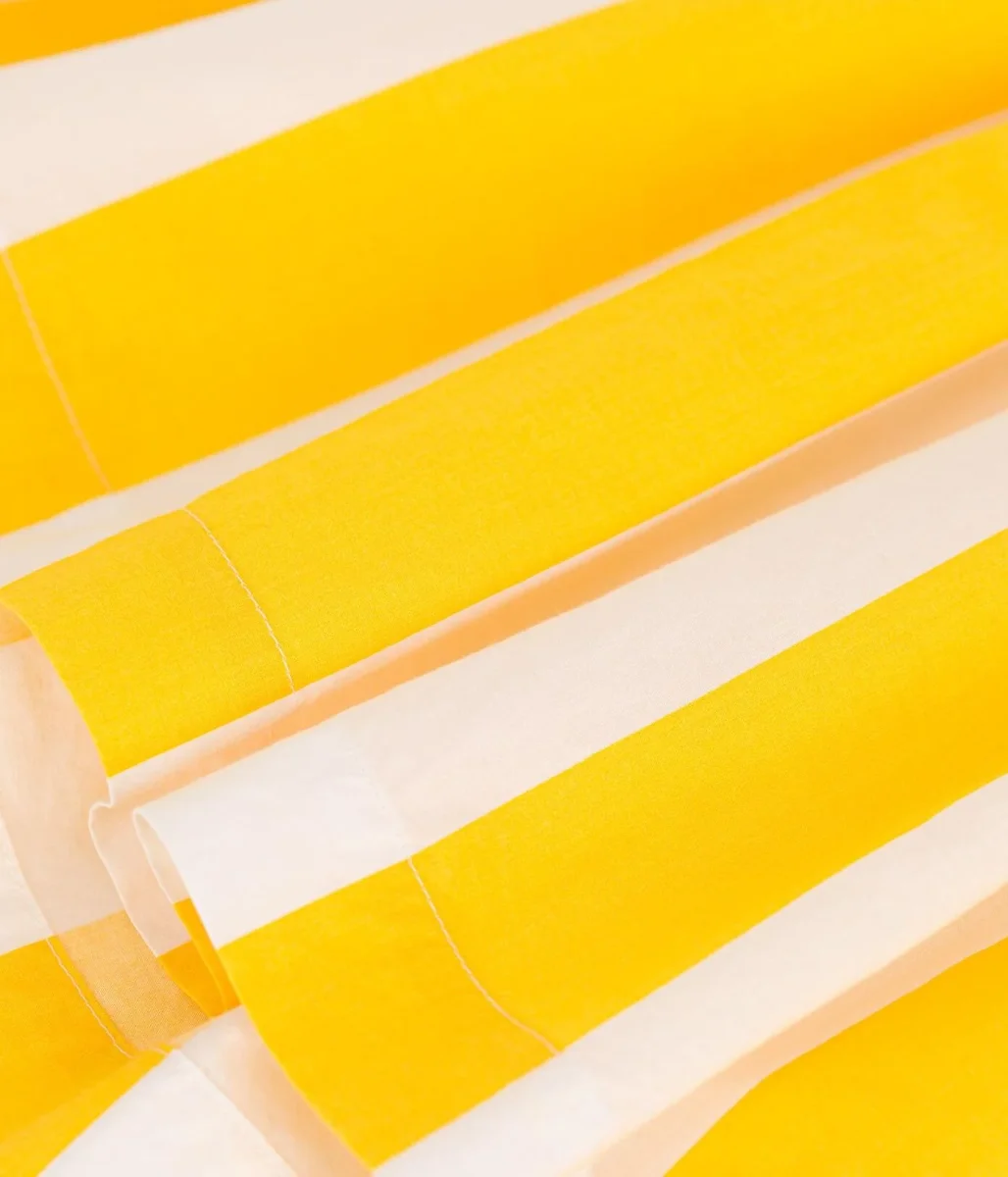 Gonna in cotone a righe bambina - immagine 4