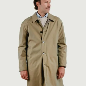 IMPERMEABILE DEAN REVERSIBILE CON INTERNO IN LANA