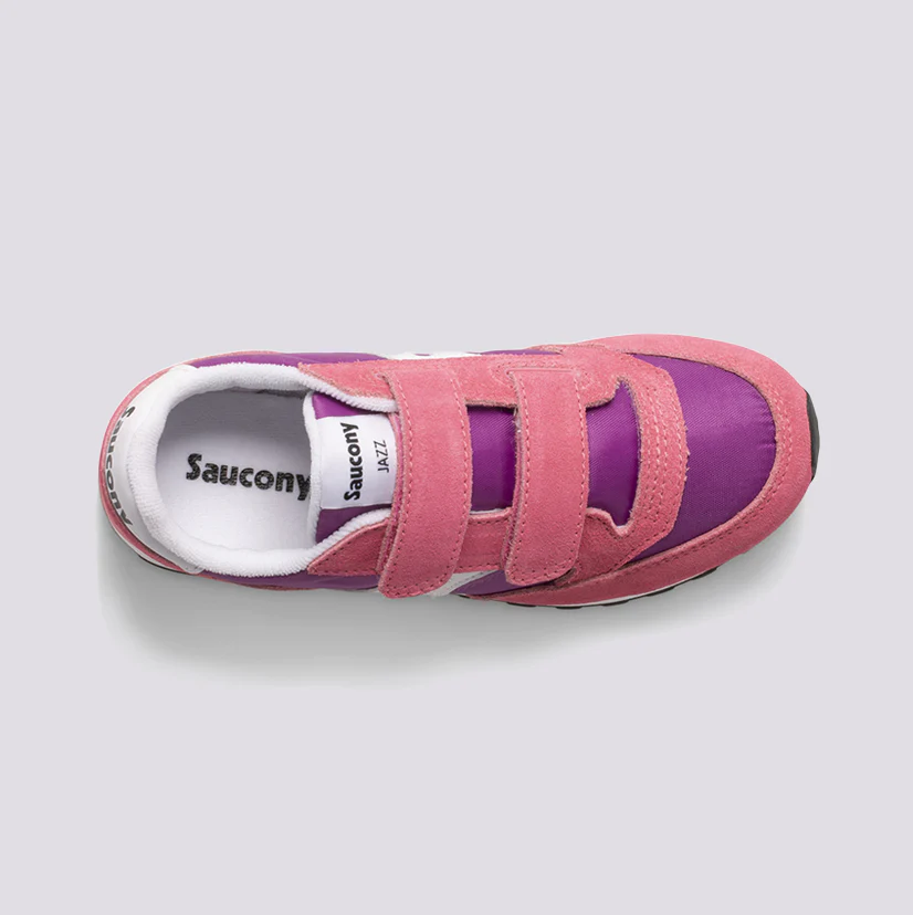 JAZZ ORIGINAL SAUCONY PINK PURPLE BAMBINA - immagine 4