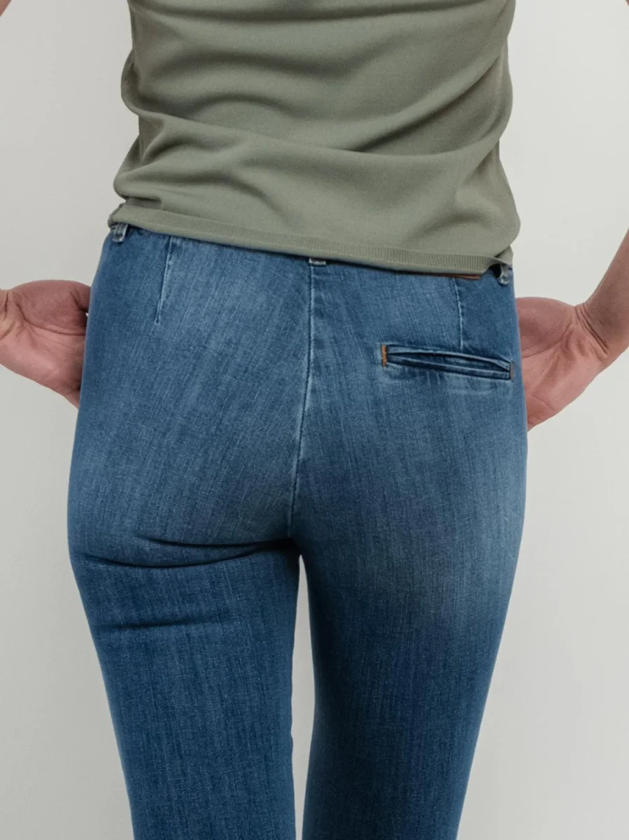 JEANS A ZAMPA LAVAGGIO MEDIO - immagine 7