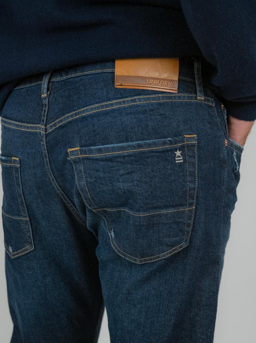 JEANS BARNEY IN DENIM SCURO - immagine 6