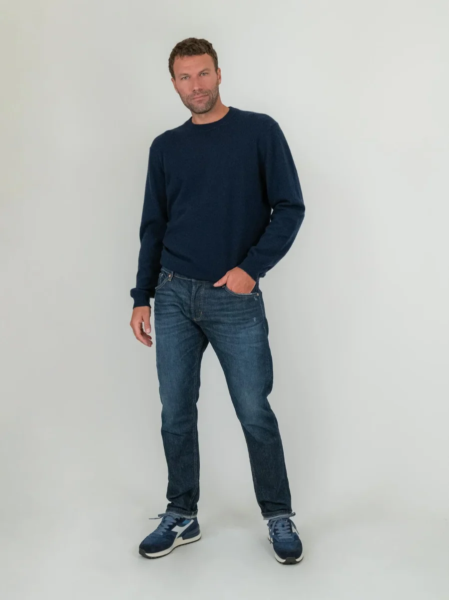 JEANS BARNEY IN DENIM SCURO - immagine 3