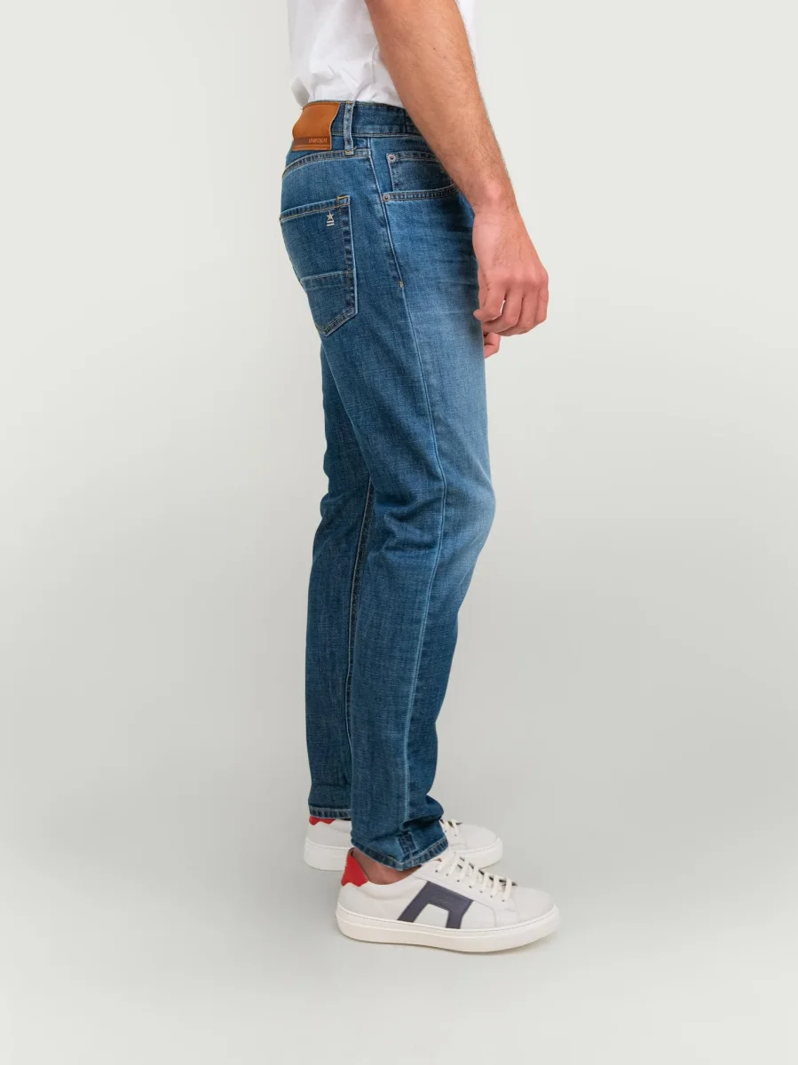 JEANS BARNEY REGULAR FIT LAVAGGIO MEDIO - immagine 3