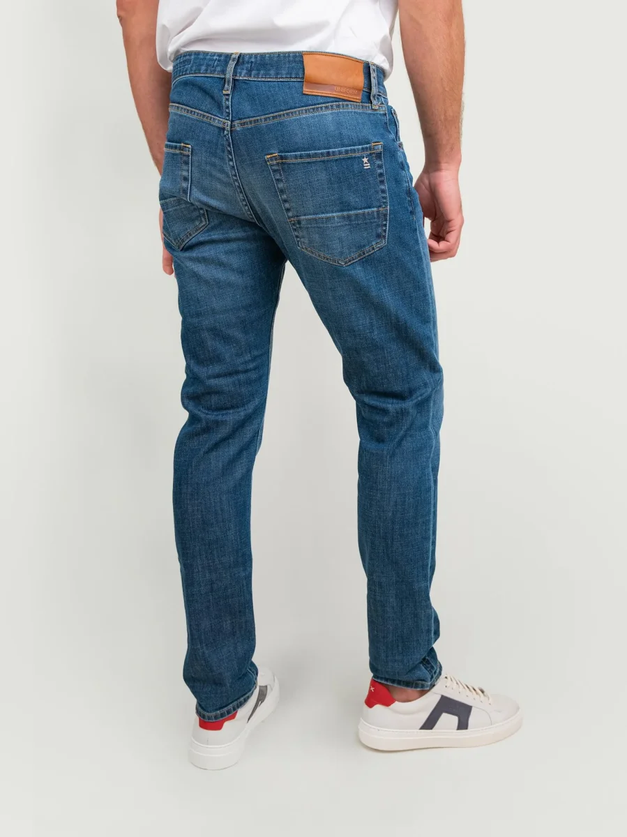 JEANS BARNEY REGULAR FIT LAVAGGIO MEDIO - immagine 4