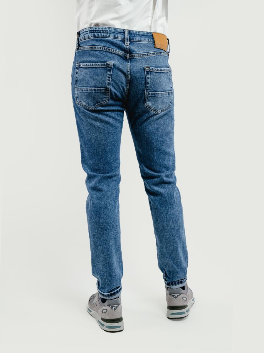 JEANS DANNY REGULAR FIT LAVAGGIO MEDIO - immagine 5