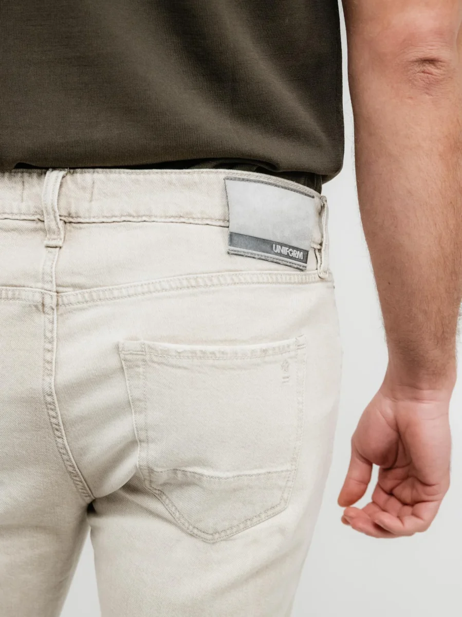 JEANS IBANEZ BEIGE - immagine 7