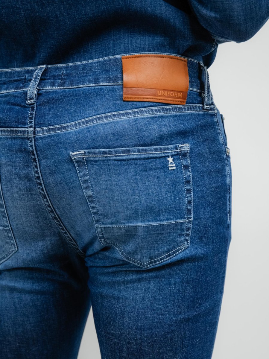 JEANS IBANEZ IN DENIM LAVAGGIO SCURO - immagine 6