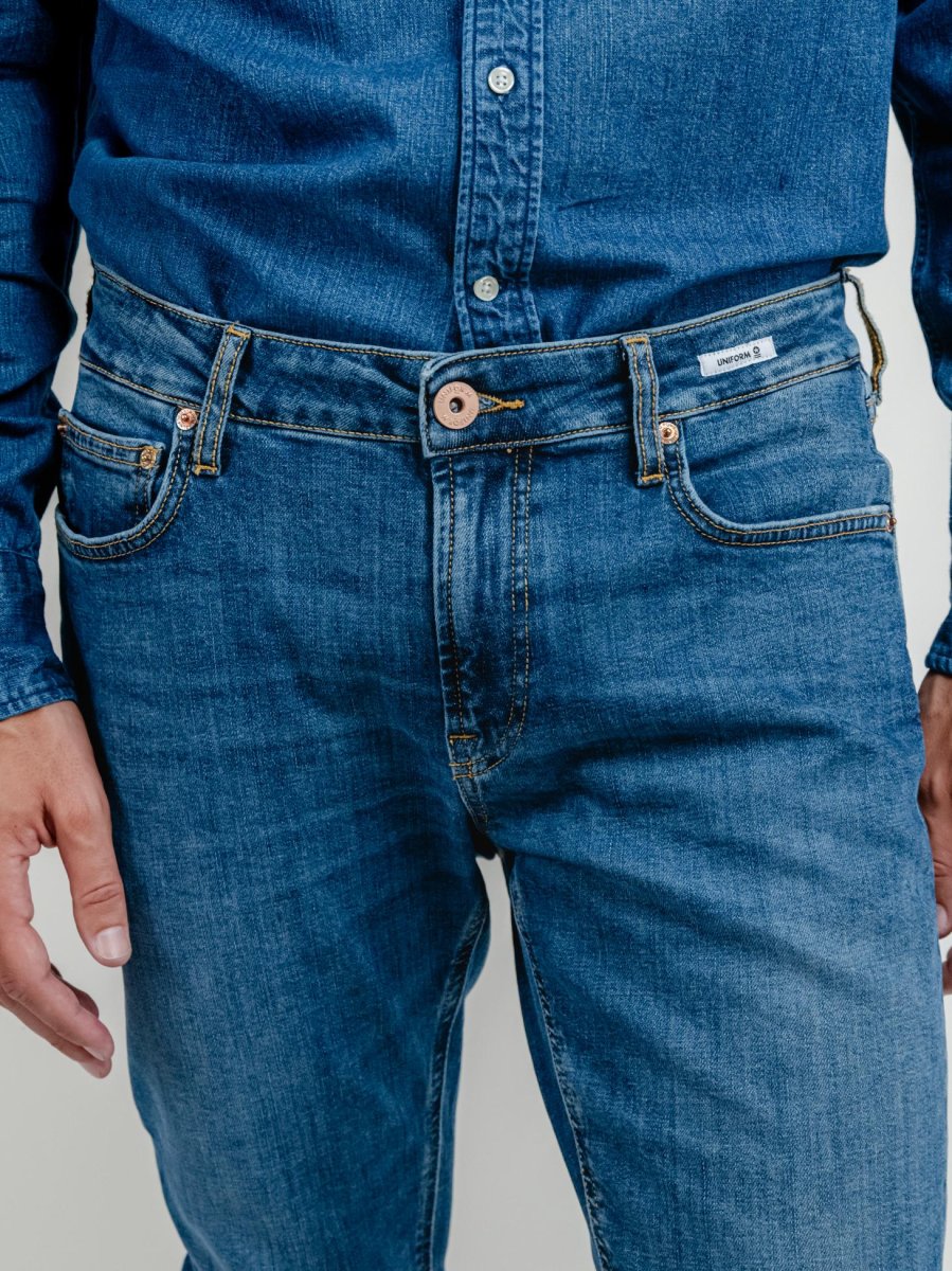 JEANS IBANEZ SLIM FIT LAVAGGIO CHIARO - immagine 7