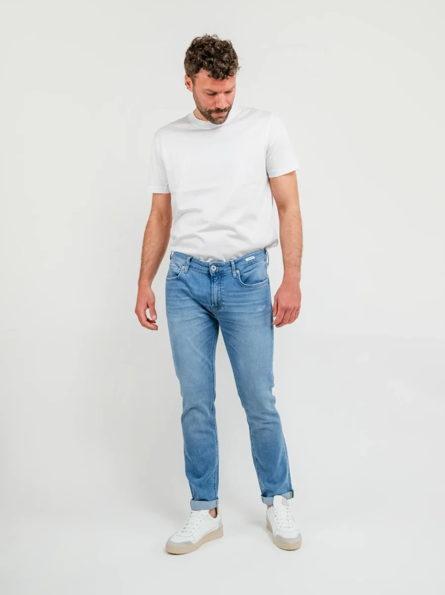 JEANS IBANEZ SLIM FIT LAVAGGIO CHIARO - immagine 8