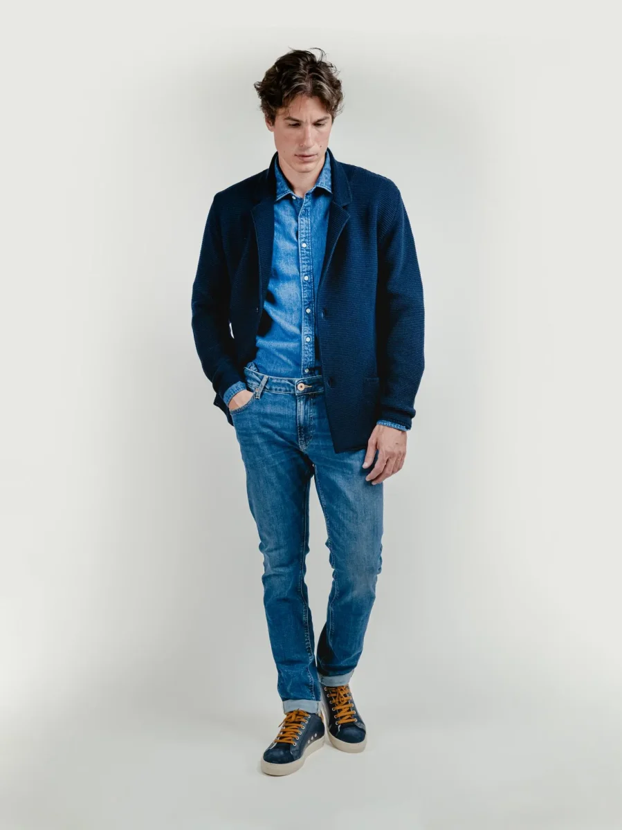 JEANS IBANEZ SLIM FIT LAVAGGIO CHIARO - immagine 3