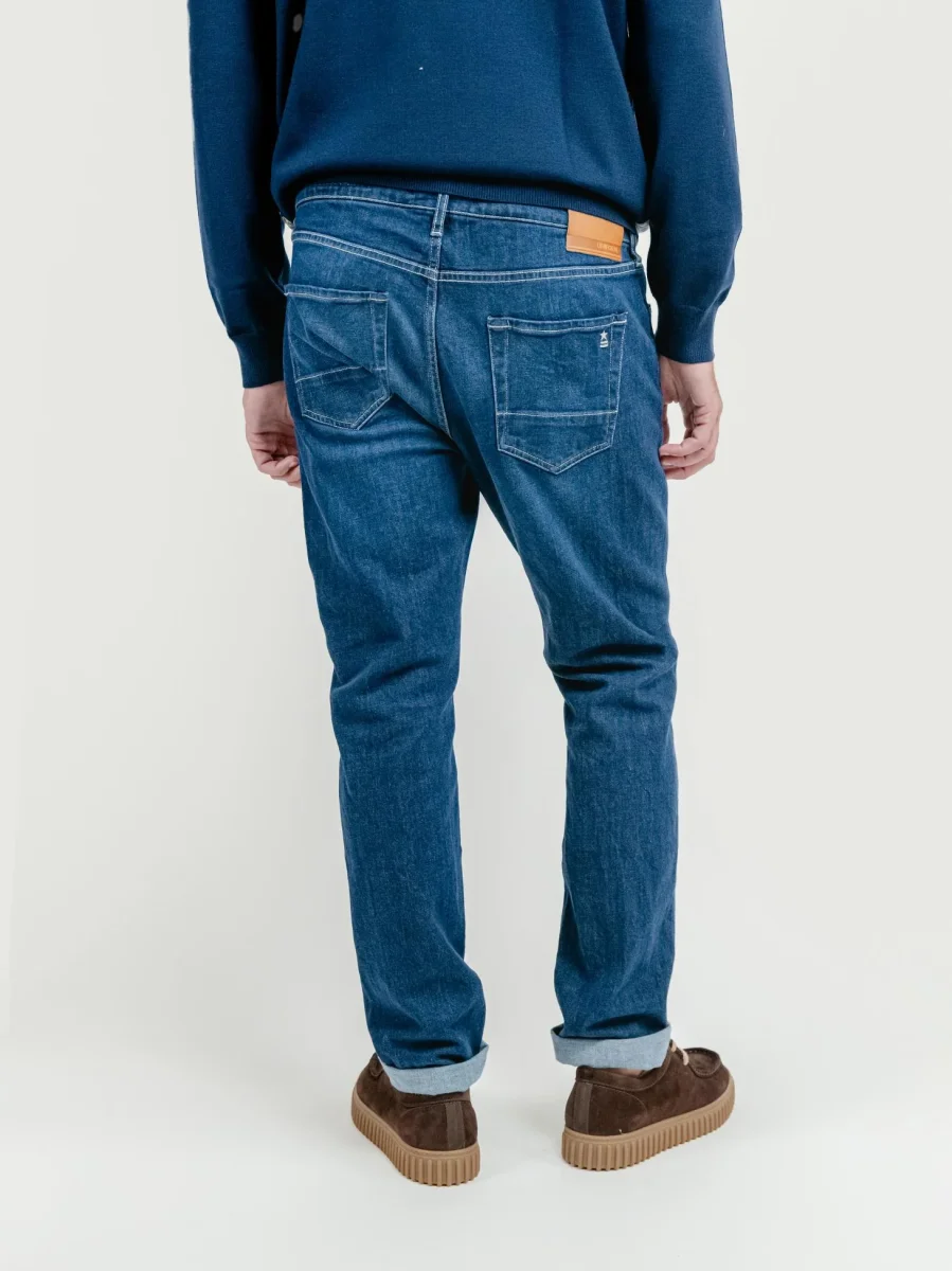 JEANS IBANEZ SLIM FIT LAVAGGIO SCURO - immagine 4