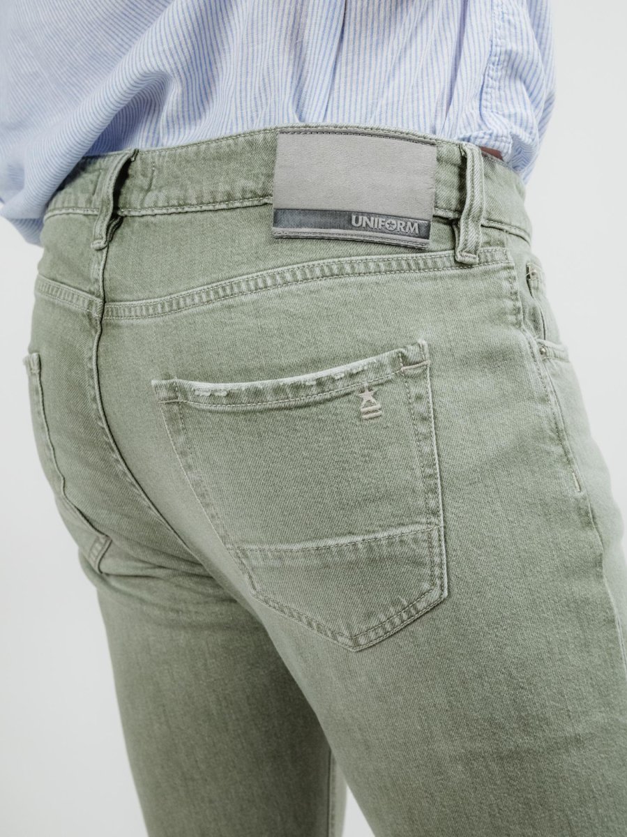 JEANS IBANEZ VERDE SALVIA - immagine 7