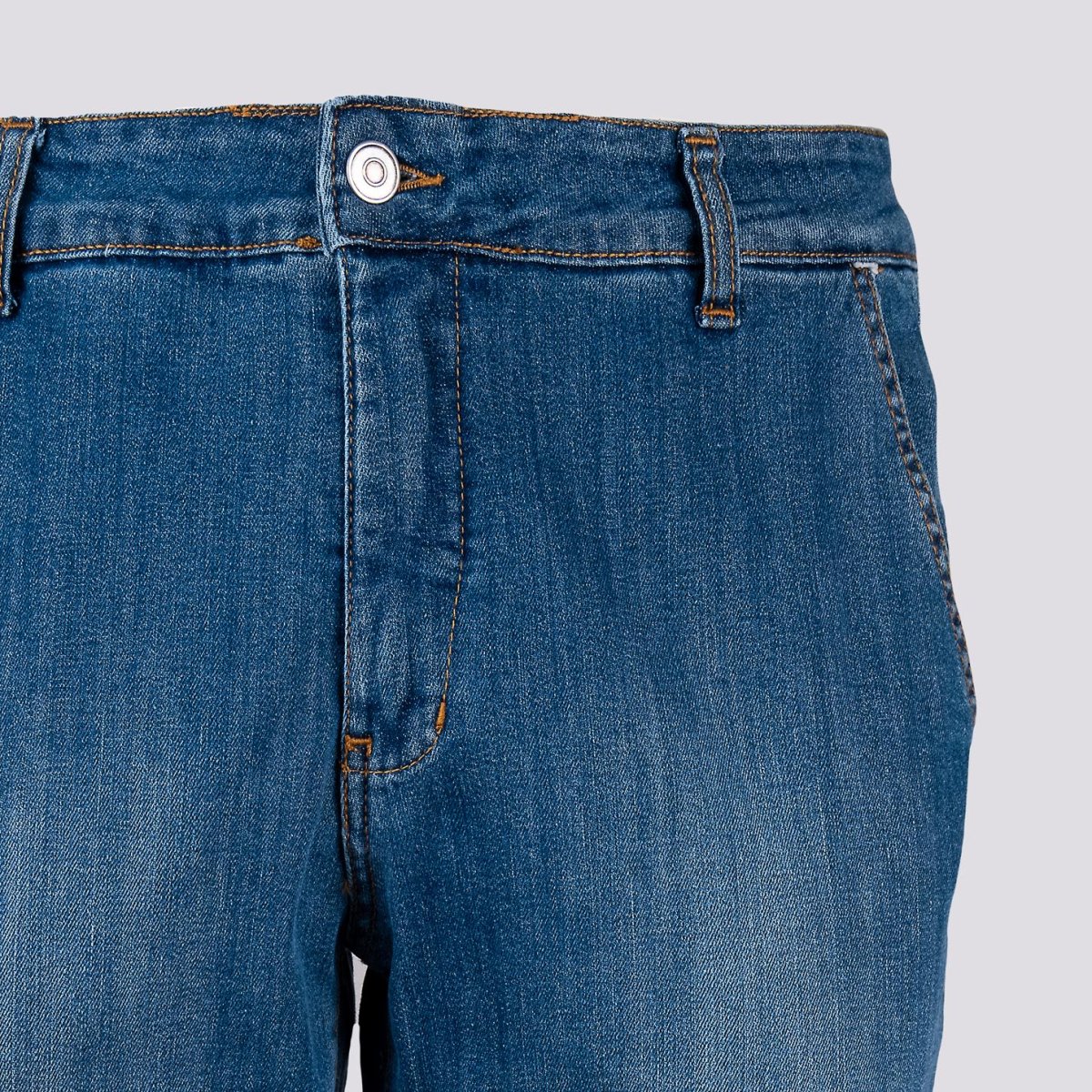 Jeans scuro Andrea Morando con tasca a filo - immagine 4