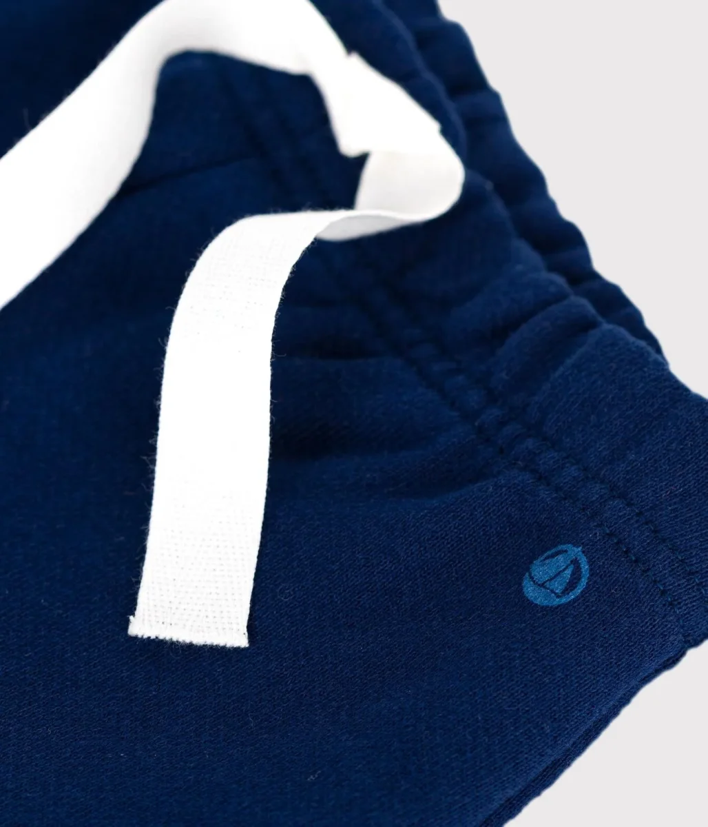 Joggers in cotone tinta unita neonato - immagine 4