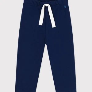 Joggers in cotone tinta unita neonato