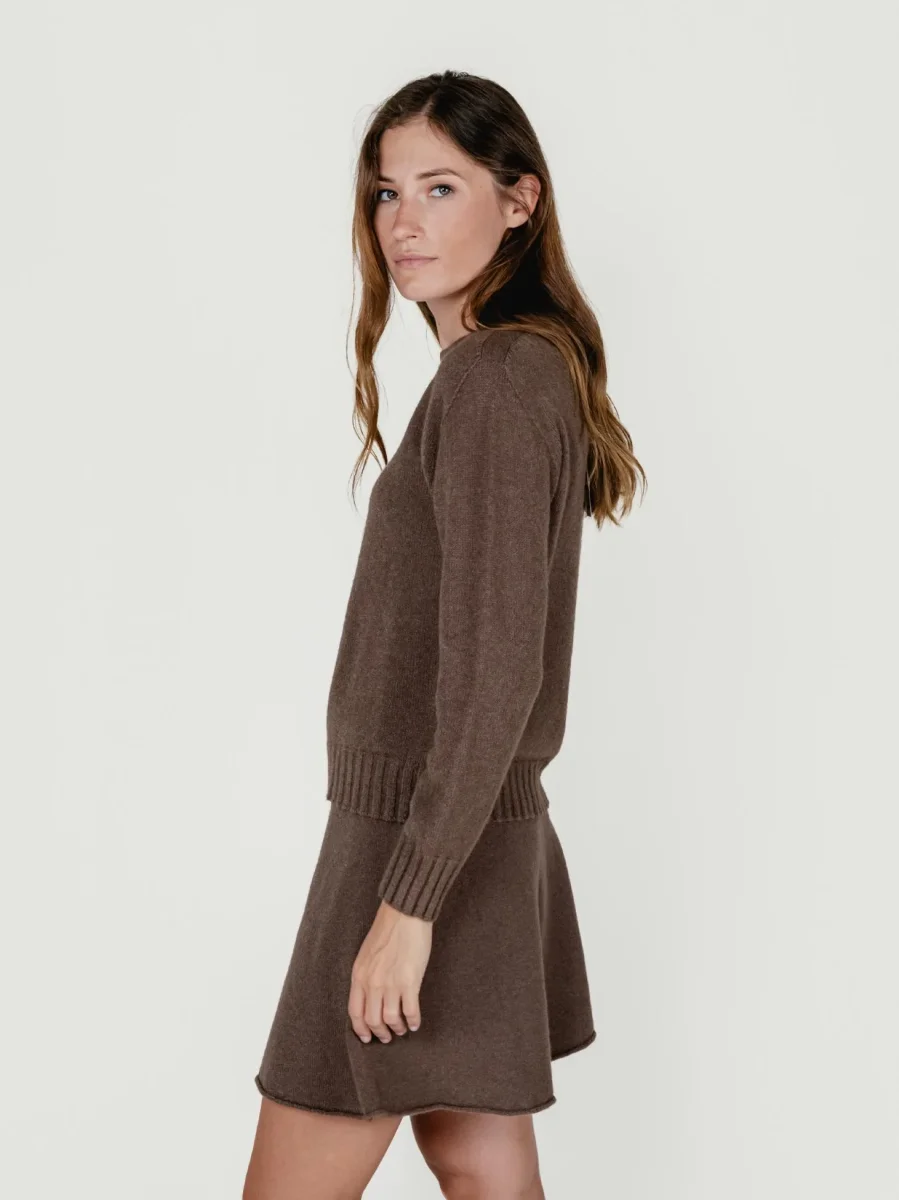 MAGLIA GIROCOLLO TABACCO - immagine 3