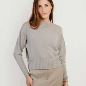 MAGLIA GIROCOLLO TORTORA